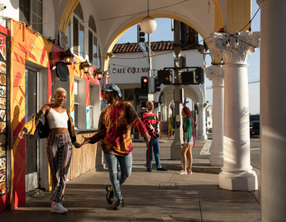 Pouliční freestyle zábava v Kolumbii