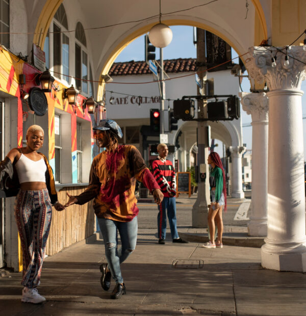 Pouliční freestyle zábava v Kolumbii