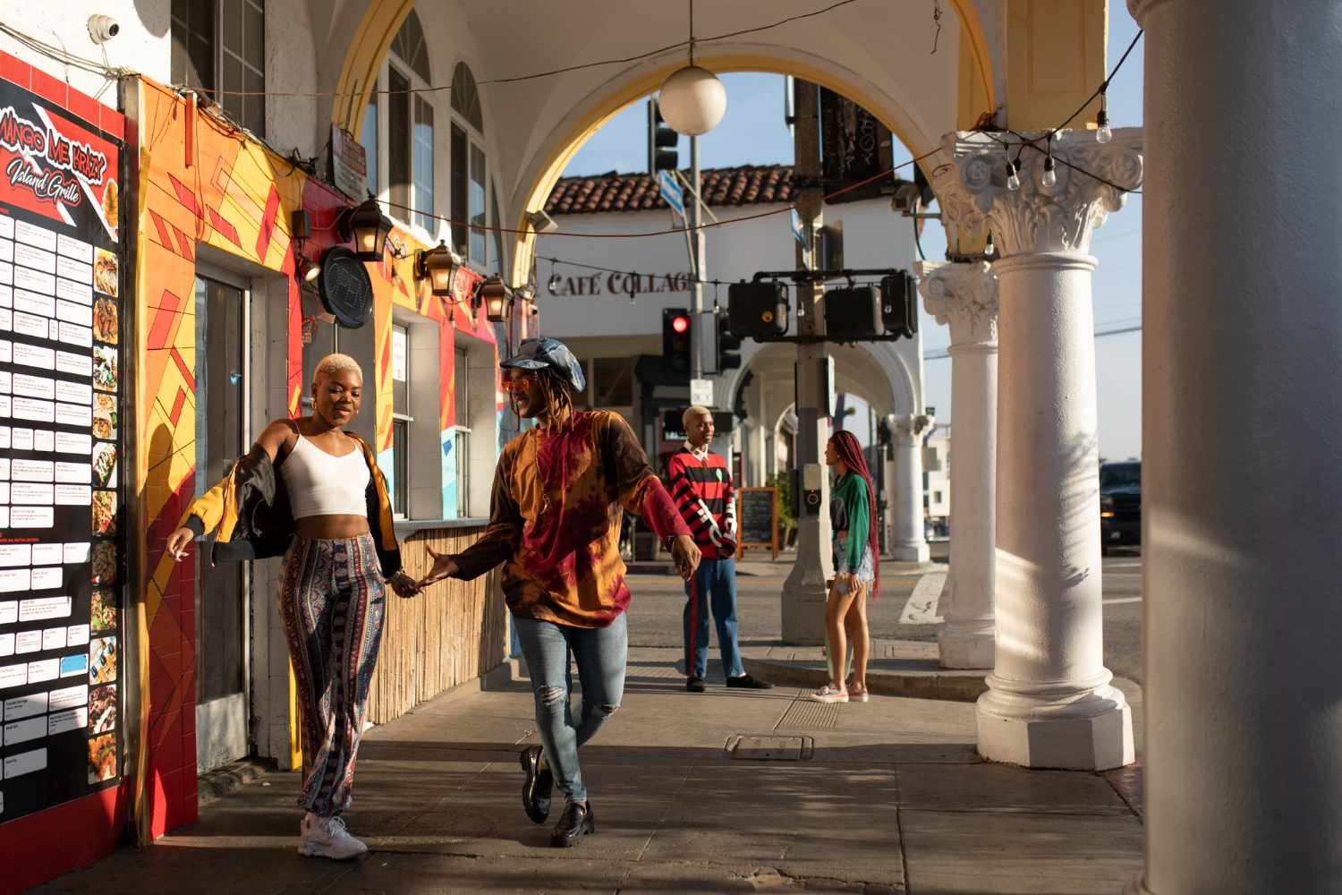 Pouliční freestyle zábava v Kolumbii